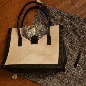 Loeffler RANDALL  stingray & anaconda bag.